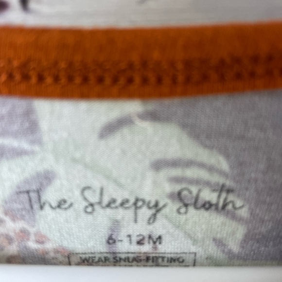 The Sleepy Sloth // Spot On Bamboo Adaptive Zippy - Picture 4 of 9
